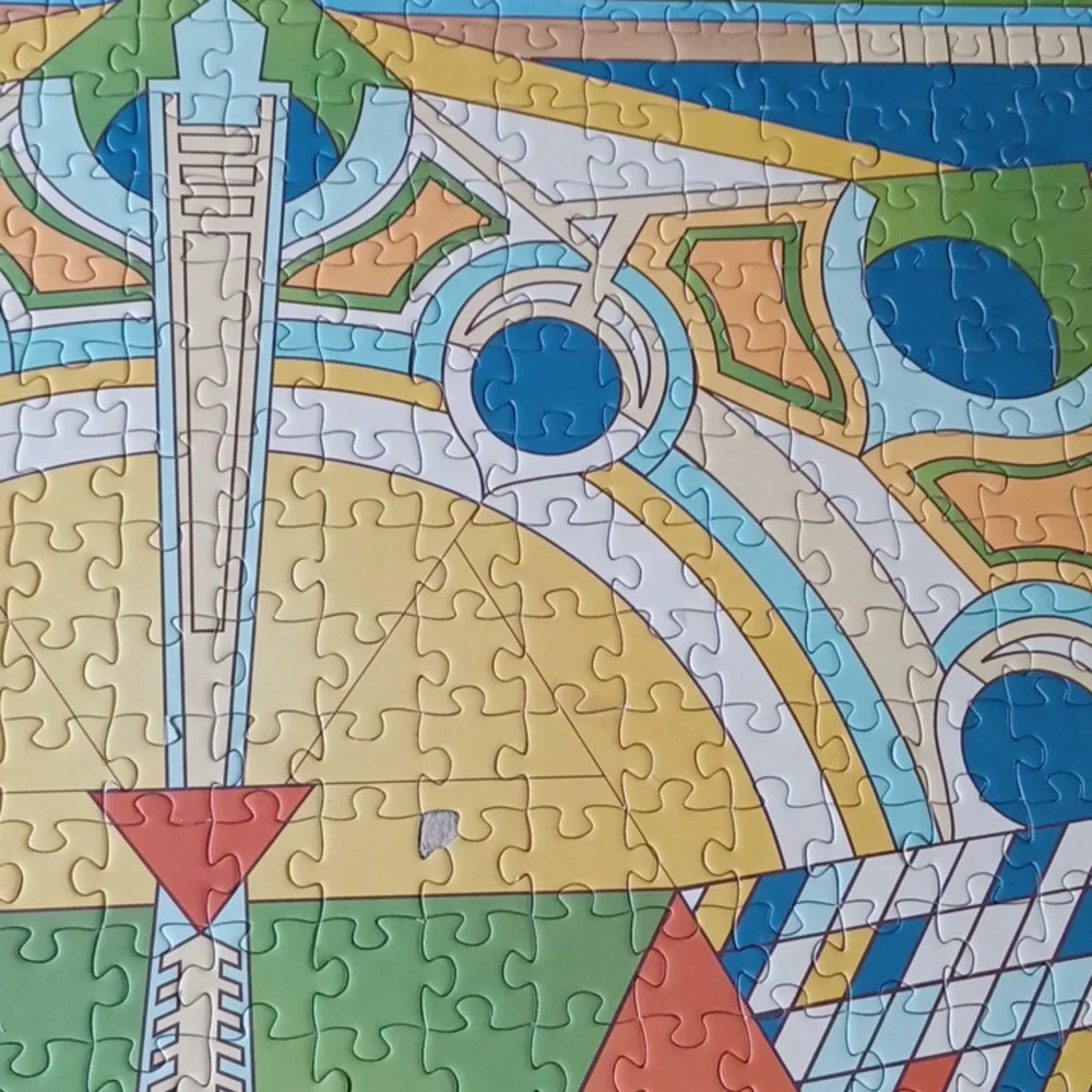 🧩Peacock Carpet Puzzle - 1000 Pieces - Picture 6 of 6